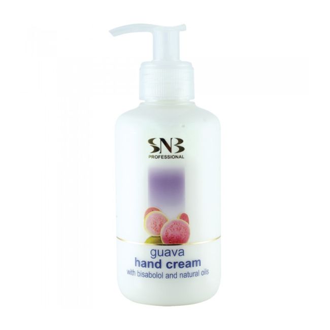 SNB Crema cu Bisabolol si uleiuri naturale cu aroma de Guava pentru maini 250 ml 250-ml EXL383_903