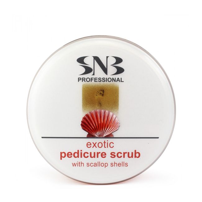 SNB Scrub Exotic pentru picioare cu particule de scoici 400-ml EXL1352_1385