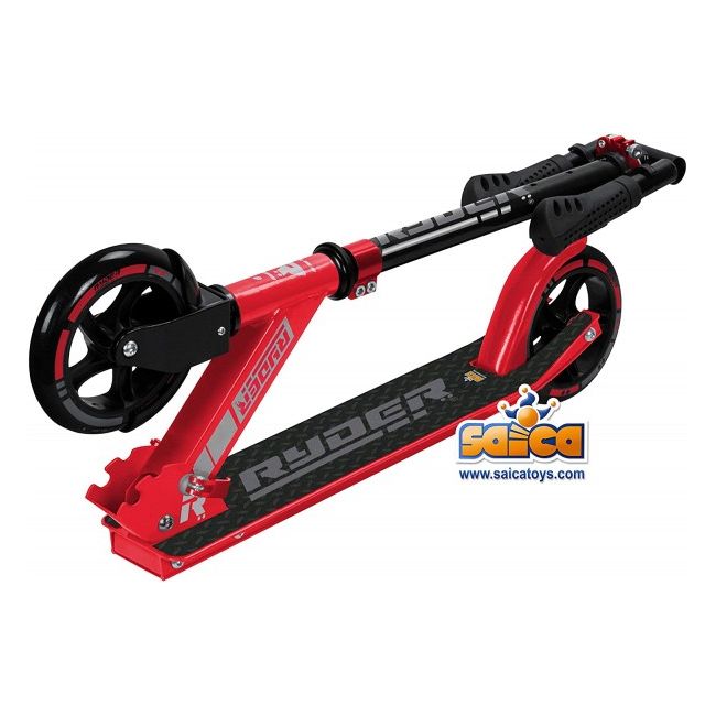 Trotineta pentru copii cu 2 roti Saica Ryder Street 145 mm rosu - SOLSA3285