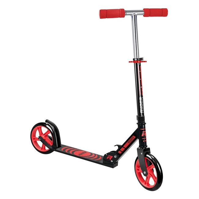 Trotineta pentru copii cu 2 roti Saica 200 mm rosu cu negru - SOLSA3439