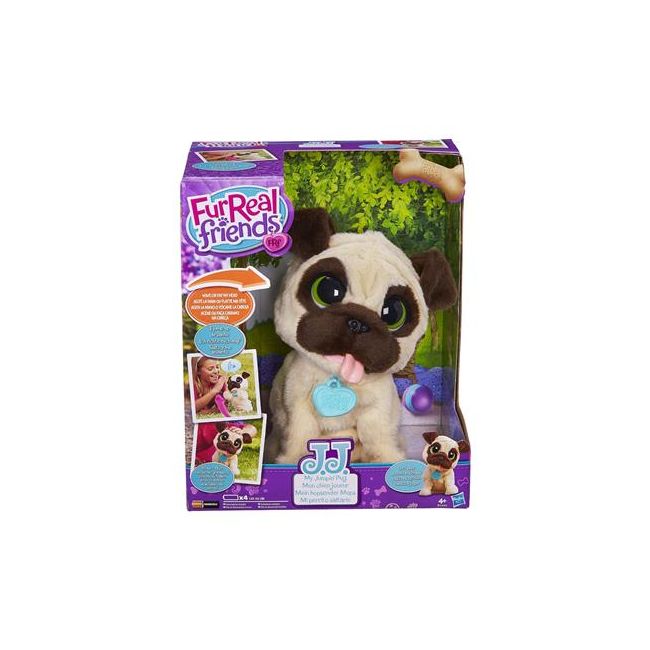 Jucarie Furreal Friends Jj My Jumping Pug Pet Toy VG89055 Cod VG89055 ID 280485