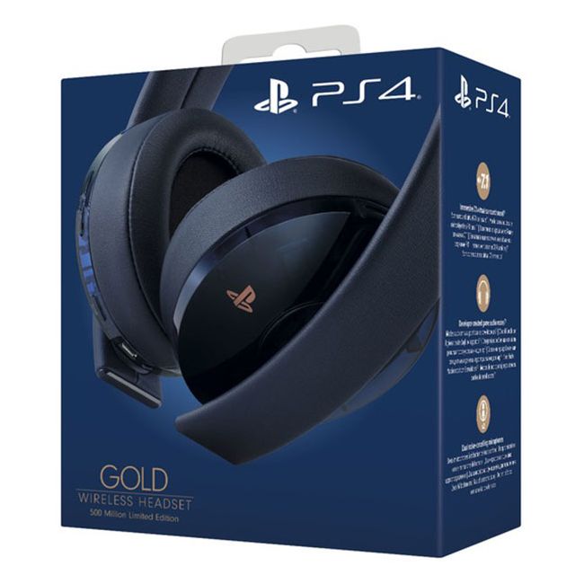 Casti Gaming Sony Playstation 4 Gold 500 Million Limited Edition - VG89451