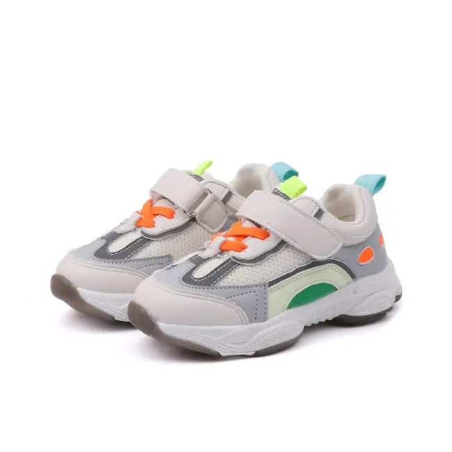 Adidasi ivoire cu insertii colorate MDYY-519-1-bo4