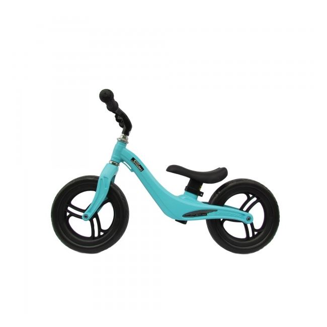 Bicicleta fara pedale 12 inch Albastra foarte usoara 2kg inaltime reglabila roti EVA cadru magneziu - SOLSKMADB