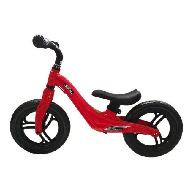 Bicicleta fara pedale 12 inch Rosie foarte usoara 2kg inaltime reglabila roti EVA cadru magneziu - SOLSKMR