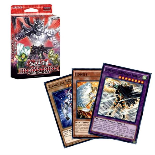 Pachet Carti De Joc Yu-Gi-Oh Hero Strike Structure - VG89677