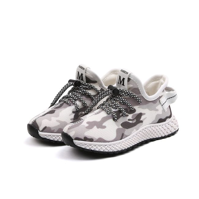 Adidasi baietei - Grey army - LIYY-253-1.Marimea 27