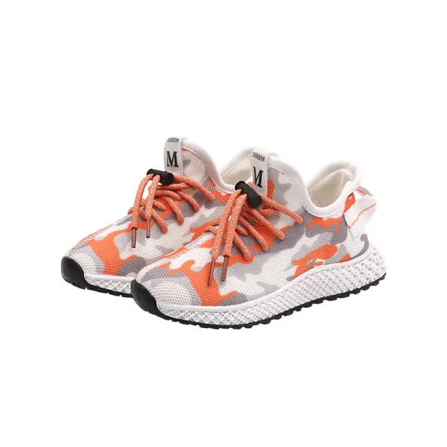 Adidasi baietei - Orange army LIYY-253-2.Marimea 29