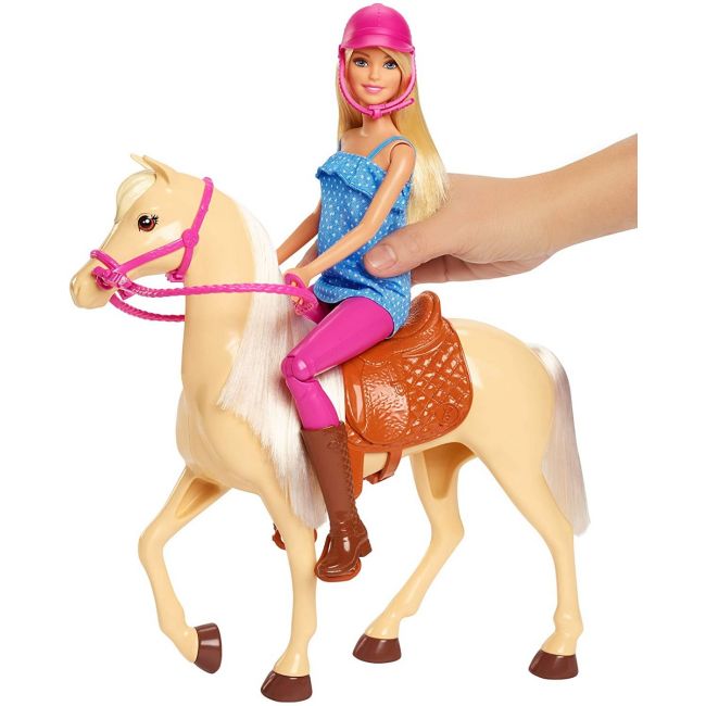BARBIE SET PAPUSA CU CAL VIVMTFXH13