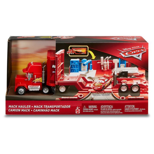 CARS SET DE JOACA MACK MEGA TRANSPORTATORUL LUI FULGER McQUEEN VIVMTFRJ07_FTT93
