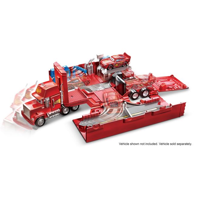 CARS SET DE JOACA MACK MEGA TRANSPORTATORUL LUI FULGER McQUEEN VIVMTFRJ07_FTT93