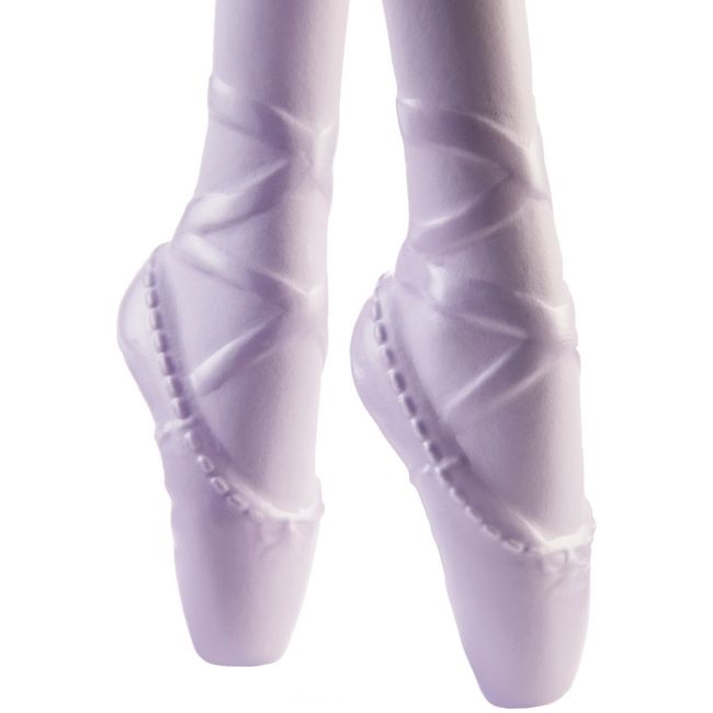 PAPUSA BARBIE BALERINA CREOLA CU COSTUM LILA VIVMTGJL58_GJL61