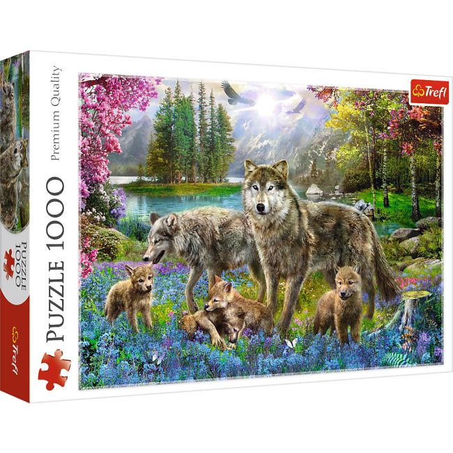 PUZZLE TREFL 1000 FAMILIE DE LUPI VIV10558