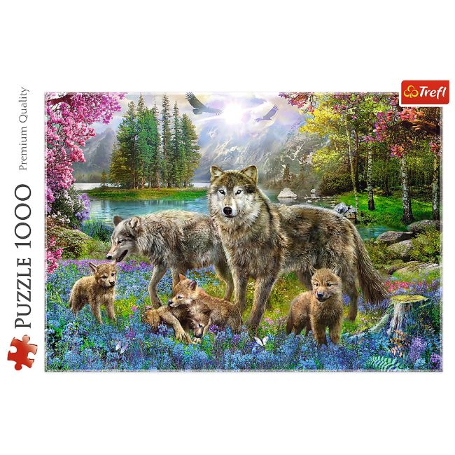 PUZZLE TREFL 1000 FAMILIE DE LUPI VIV10558