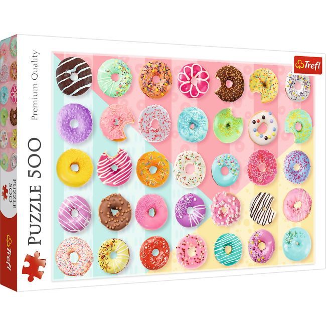 PUZZLE TREFL 500  O COLECTIE DE GOGOSI VIV37334