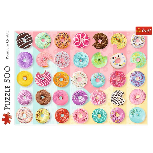 PUZZLE TREFL 500  O COLECTIE DE GOGOSI VIV37334
