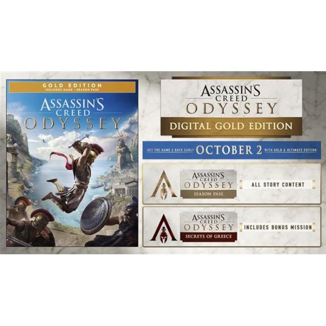 Assassin s Creed Odyssey Gold Edition Ps4 - VG90066