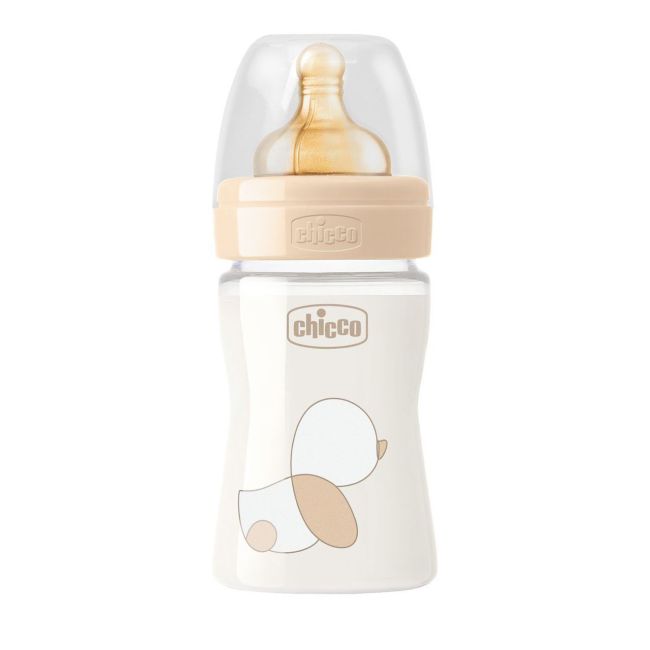 Biberon sticla Chicco Original Touch 150ml, tetina cauciuc, flux lent, unisex, 0luni+ CHC2771030-7