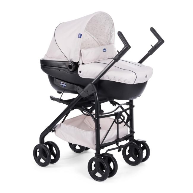 Carucior 3 in 1 Chicco Trio Sprint, car kit, SandShell, 0luni+ - CHC79366-8_SANDSHELL