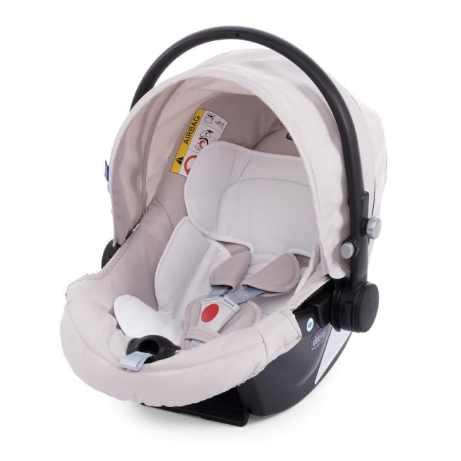 Carucior 3 in 1 Chicco Trio Sprint, car kit, SandShell, 0luni+ - CHC79366-8_SANDSHELL