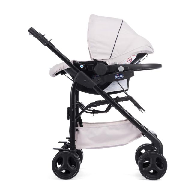 Carucior 3 in 1 Chicco Trio Sprint, car kit, SandShell, 0luni+ - CHC79366-8_SANDSHELL