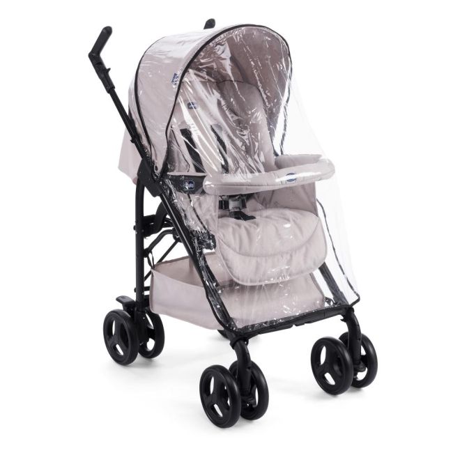 Carucior 3 in 1 Chicco Trio Sprint, car kit, SandShell, 0luni+ - CHC79366-8_SANDSHELL