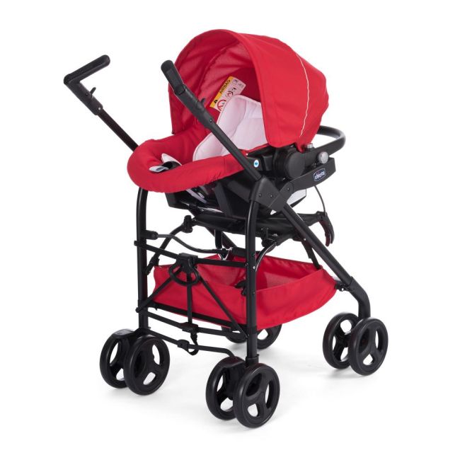 Carucior 3 in 1 Chicco Trio Sprint, RedPassion (Rosu), 0luni+ - CHC79175-8_RED PASSION