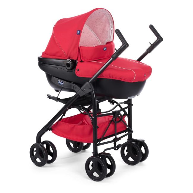 Carucior 3 in 1 Chicco Trio Sprint, RedPassion (Rosu), 0luni+ - CHC79175-8_RED PASSION