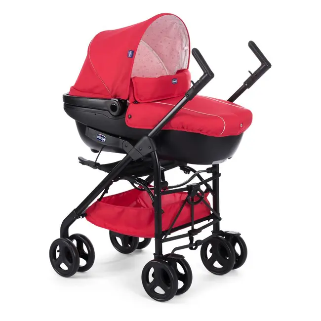 Carucior 3 in 1 Chicco Trio Sprint, RedPassion (Rosu), 0luni+ - CHC79175-8_RED PASSION