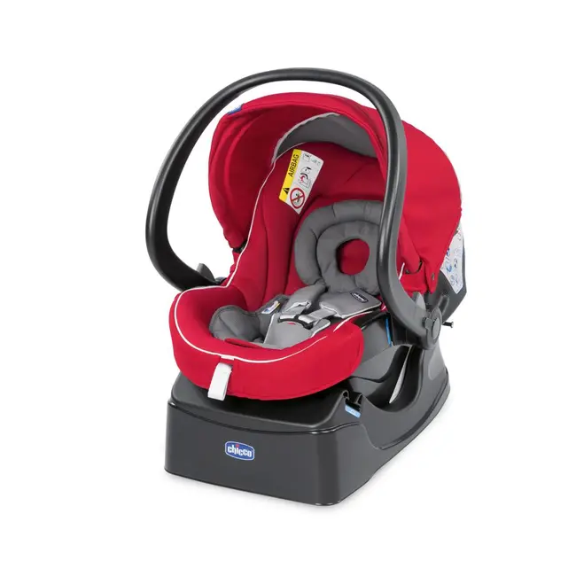 Carucior Chicco Trio Activ3, Car Kit, 0+luni, Red Berry - CHC79270-8_RED BERRY