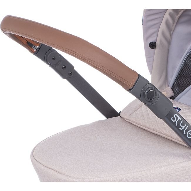 Carucior copii Chicco Duo Style Go Up Crossover, Beige, 0luni+ - CHC79223-8_BEIGE
