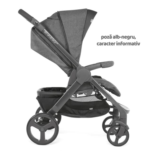 Carucior copii Chicco Duo Style Go Up Crossover, Beige, 0luni+ - CHC79223-8_BEIGE