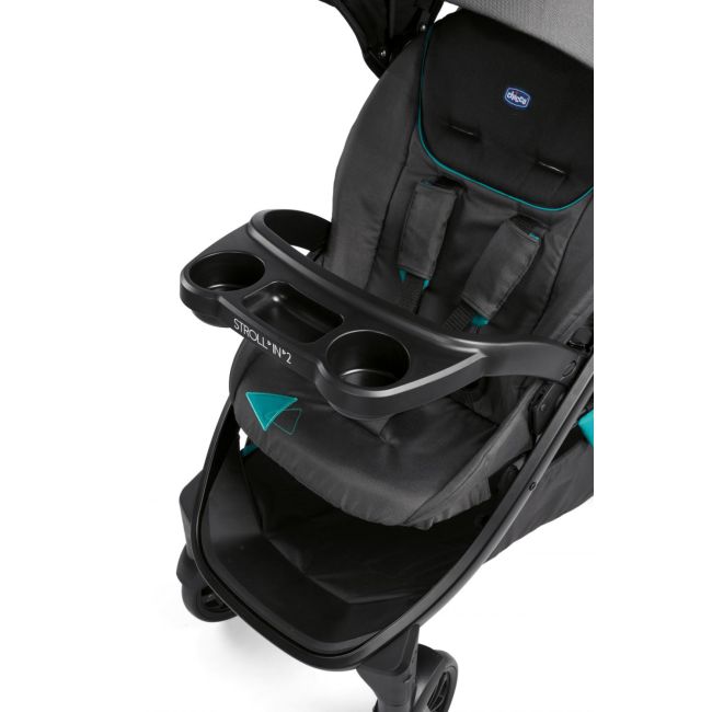 Carucior sport 2 in 1 Chicco Stroll in 2, Octane, 6 luni+ - CHC79564-8_OCTANE