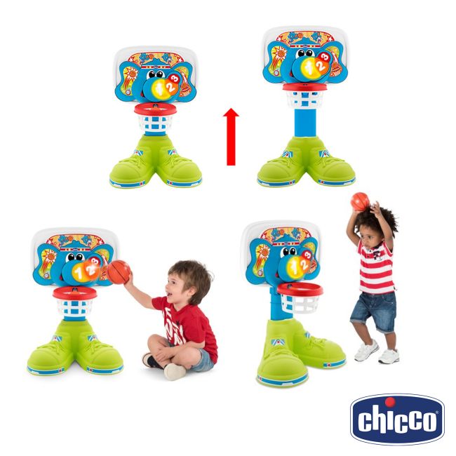 Centru electronic pentru activitati Chicco Liga de basket, 18luni-5ani+ - CHC09343-1
