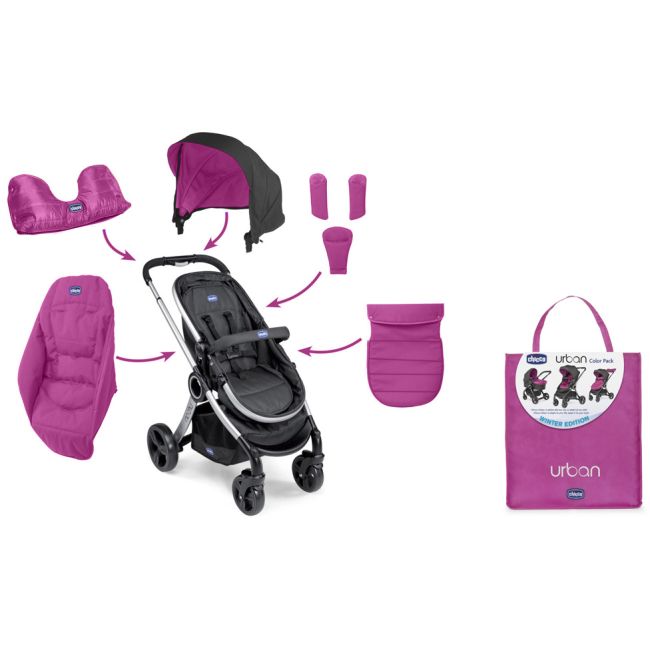 Color Pack Carucior Chicco Urban Winter Edition, Aurora - CHC79337-8_AURORA (WINTER)
