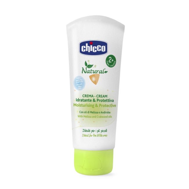 Crema hidratanta si protectoare Chicco, ulei de melissa si andiroba, 100m, 2luni+ CHC0956710-9