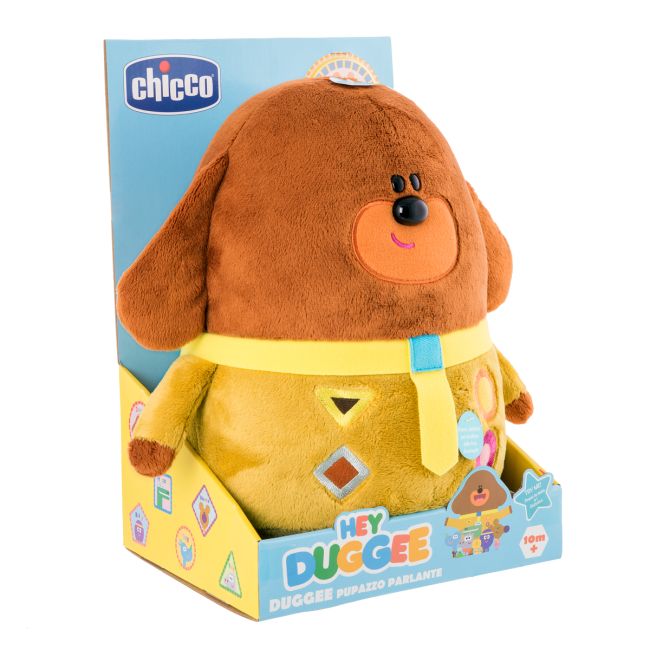 Jucarie vorbitoare din plus Chicco catelusul Ham-Ham Duggee, 10-36 luni - CHC09456-1