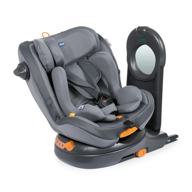 Scaun auto rotativ 360 Chicco AroundU ISize, Isofix, Pearl, 0-18kg - CHC79579-8_PEARL