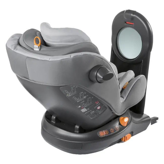 Scaun auto rotativ 360 Chicco AroundU ISize, Isofix, Pearl, 0-18kg - CHC79579-8_PEARL