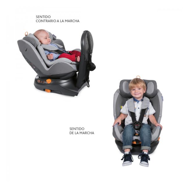 Scaun auto rotativ 360 Chicco AroundU ISize, Isofix, Pearl, 0-18kg - CHC79579-8_PEARL