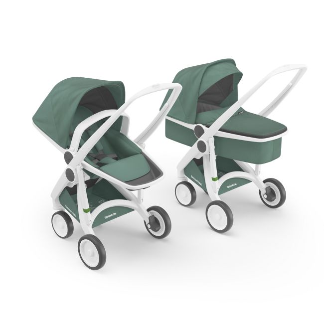 Carucior 2 In 1, Greentom, 100% Ecologic, White Sage KRTABCDWHITESAGE
