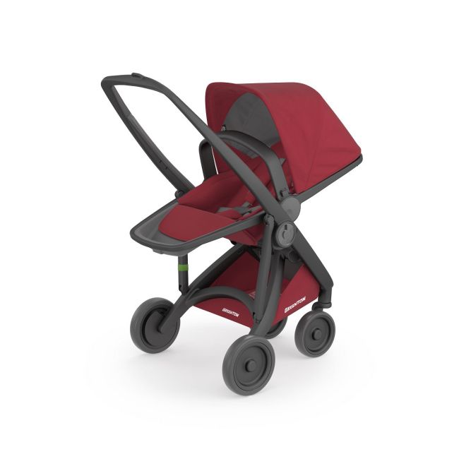 Carucior, Greentom, Reversible, 100% Ecologic, Black Cherry KRTABDBLACKCHERRY