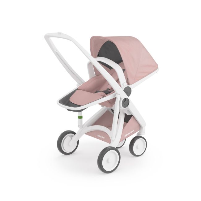 Carucior, Greentom, Reversible, 100% Ecologic, White Blossom KRTABDWHITEBLOSSOM
