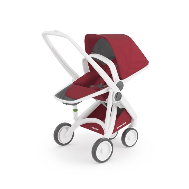 Carucior, Greentom, Reversible, 100% Ecologic, White Cherry KRTABDWHITECHERRY