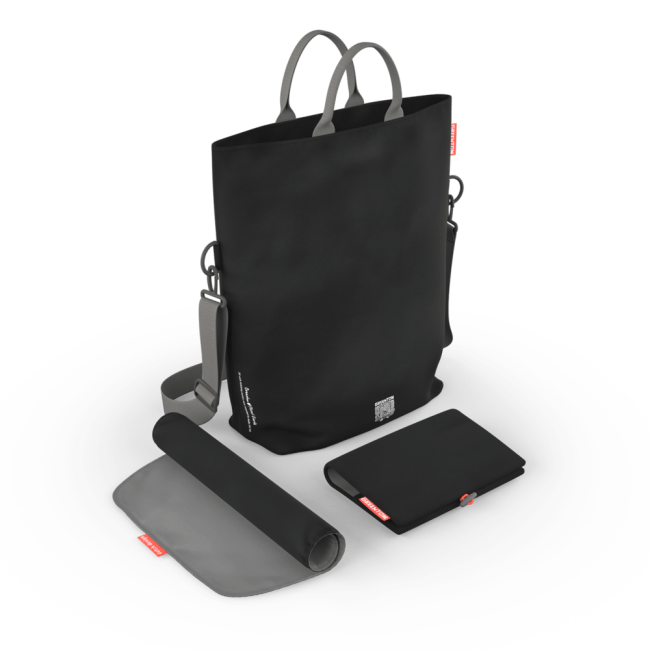 Geanta Pentru Scutece, Greentom, Black KRTGTU305BLACK