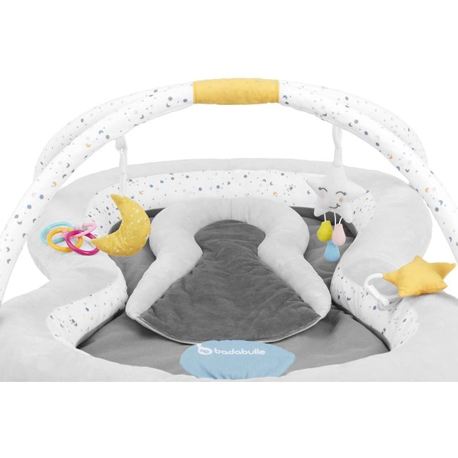 Badabulle - Salteluta de activitati 2 in 1 Nest Moonlight BBBB050404