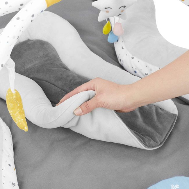 Badabulle - Salteluta de activitati 2 in 1 Nest Moonlight BBBB050404