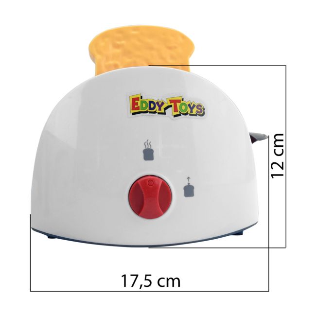 Toaster cu accesorii mic dejun Eddy Toys ERFED10088