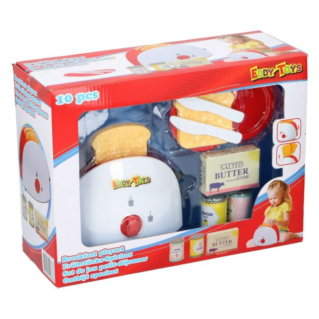 Toaster cu accesorii mic dejun Eddy Toys ERFED10088