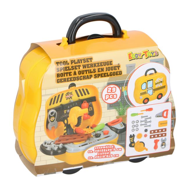 Trusa scule mecanic Eddy Toys ERFED13967